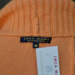 Inca Mama by Carmela Pinillos Size: Lady medium / Large   Tangerine Cotton